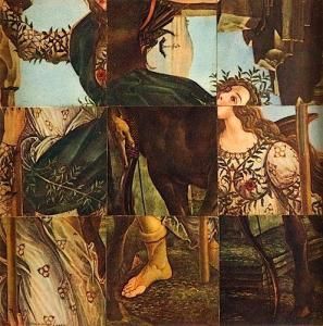 Gherasim Luca - Cubomanie D'après Pallas et le Centaure Botticelli