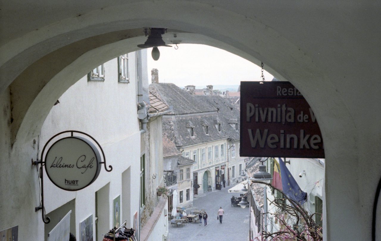 A wine cellar in Sibiu