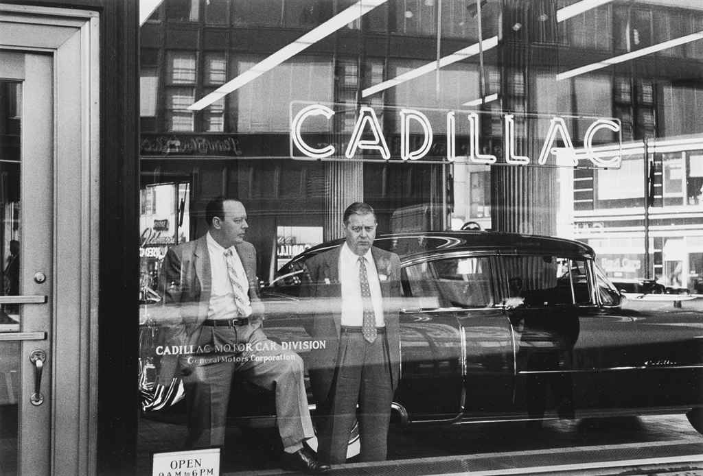 William Klein Cadillac New York 1955