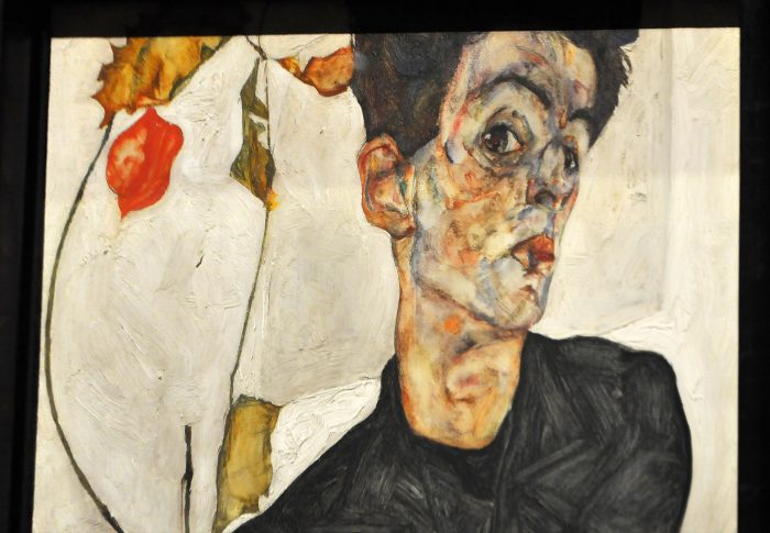 Egon Schiele Self Portrait Fondation Louis Vuitton Raluca Turcanasu ra-luca.me